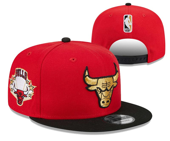 Chicago Bulls Stitched Snapback Hats 0118